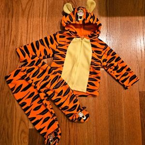 Tigger Hoodie and Pants costume